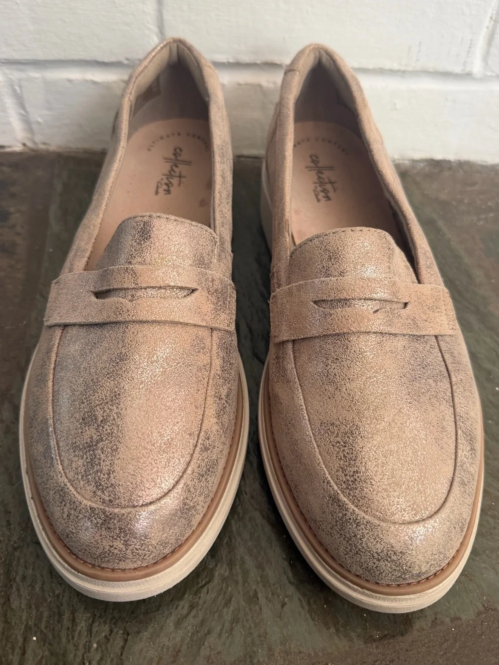 Clarks loafers